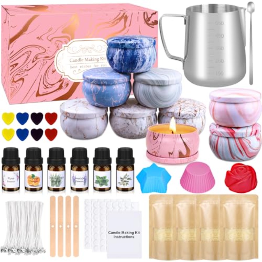 Candle Supplies Beeswax - Candle Making Kits for Adults, Candle