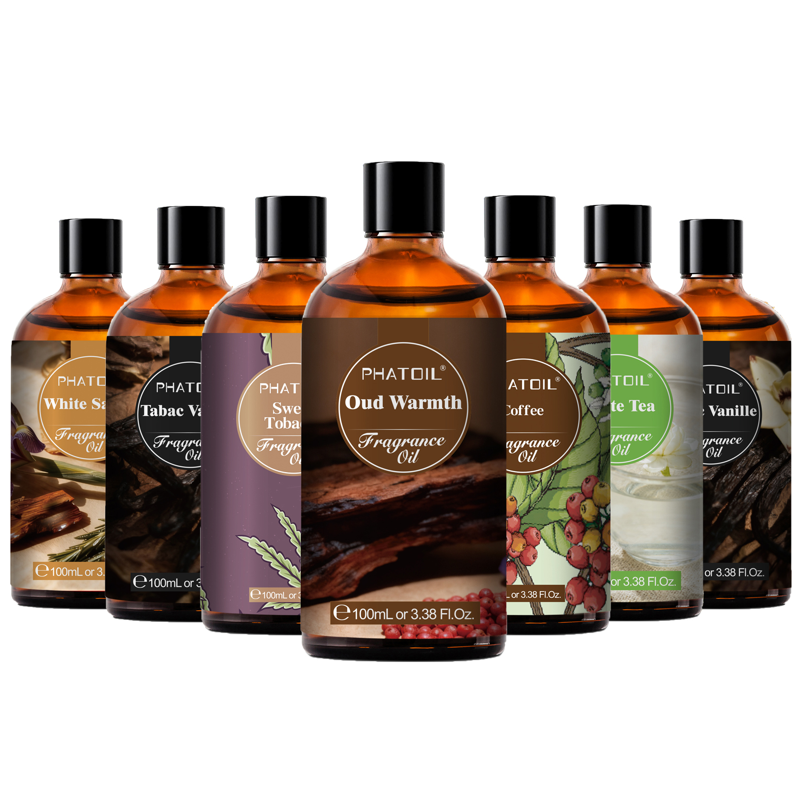 Candle Making Supplies Fragrance Oils - PHATOIL 100ml Oud Warmth Fragrance Oil