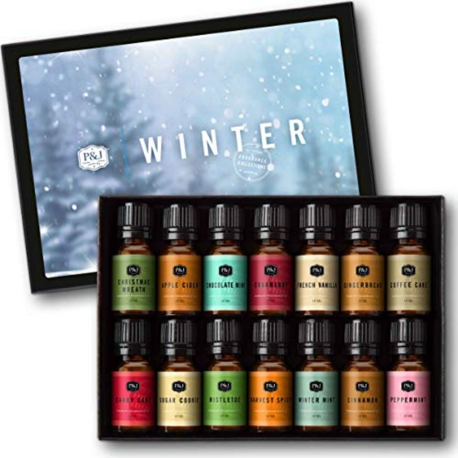 Candle Making Supplies Fragrance Oils - PandJ Trading Fragrance Oil Winter Set