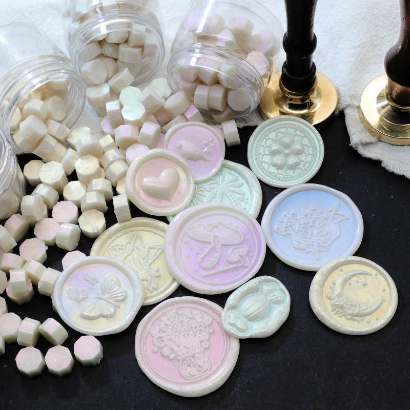 Candle Supplies In Bulk - 500g Octagonal Sealing Wax Beads Bulk