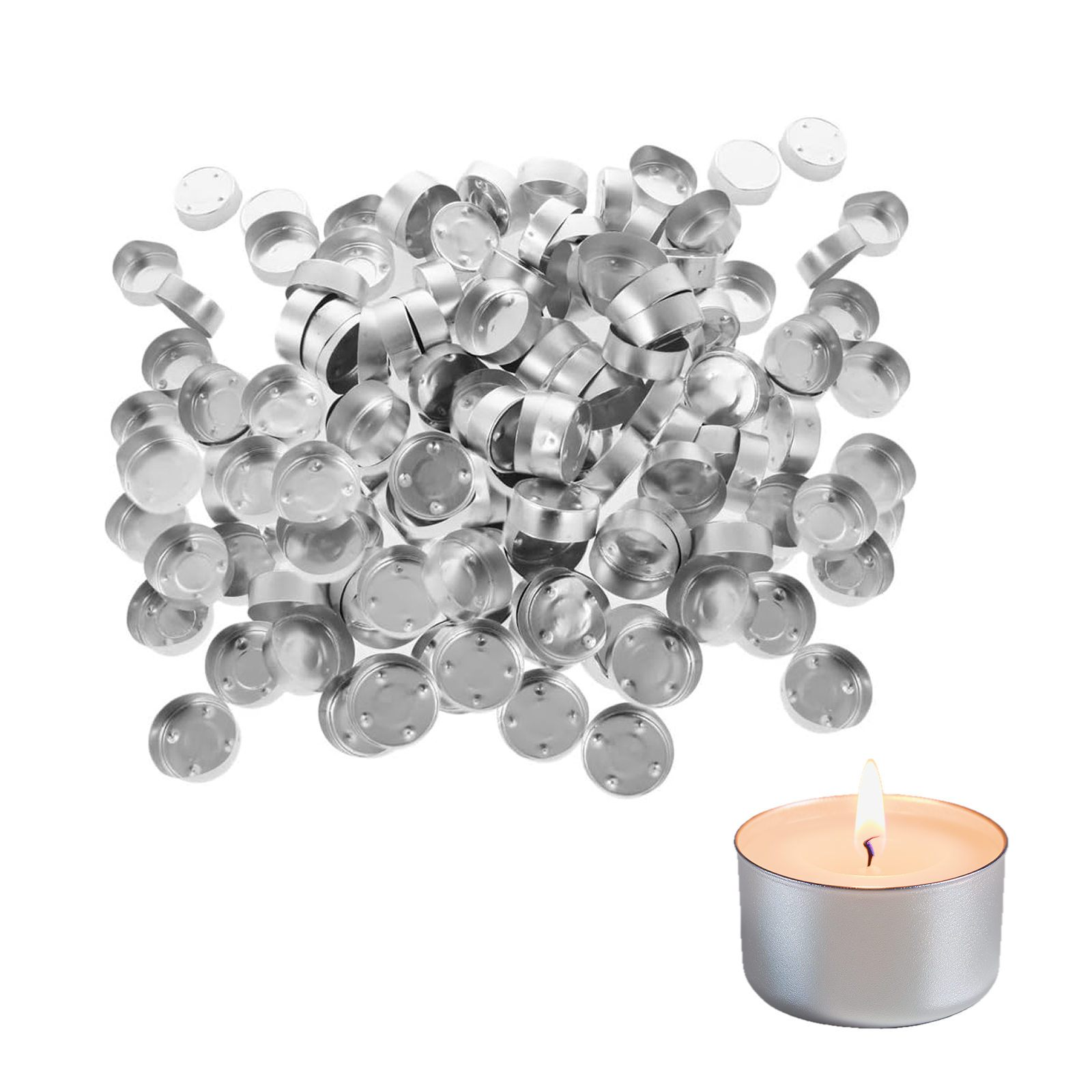 Aluminum Tealight Cups Bulk Ca - Candle Supplies In Bulk ulasan dan harga
