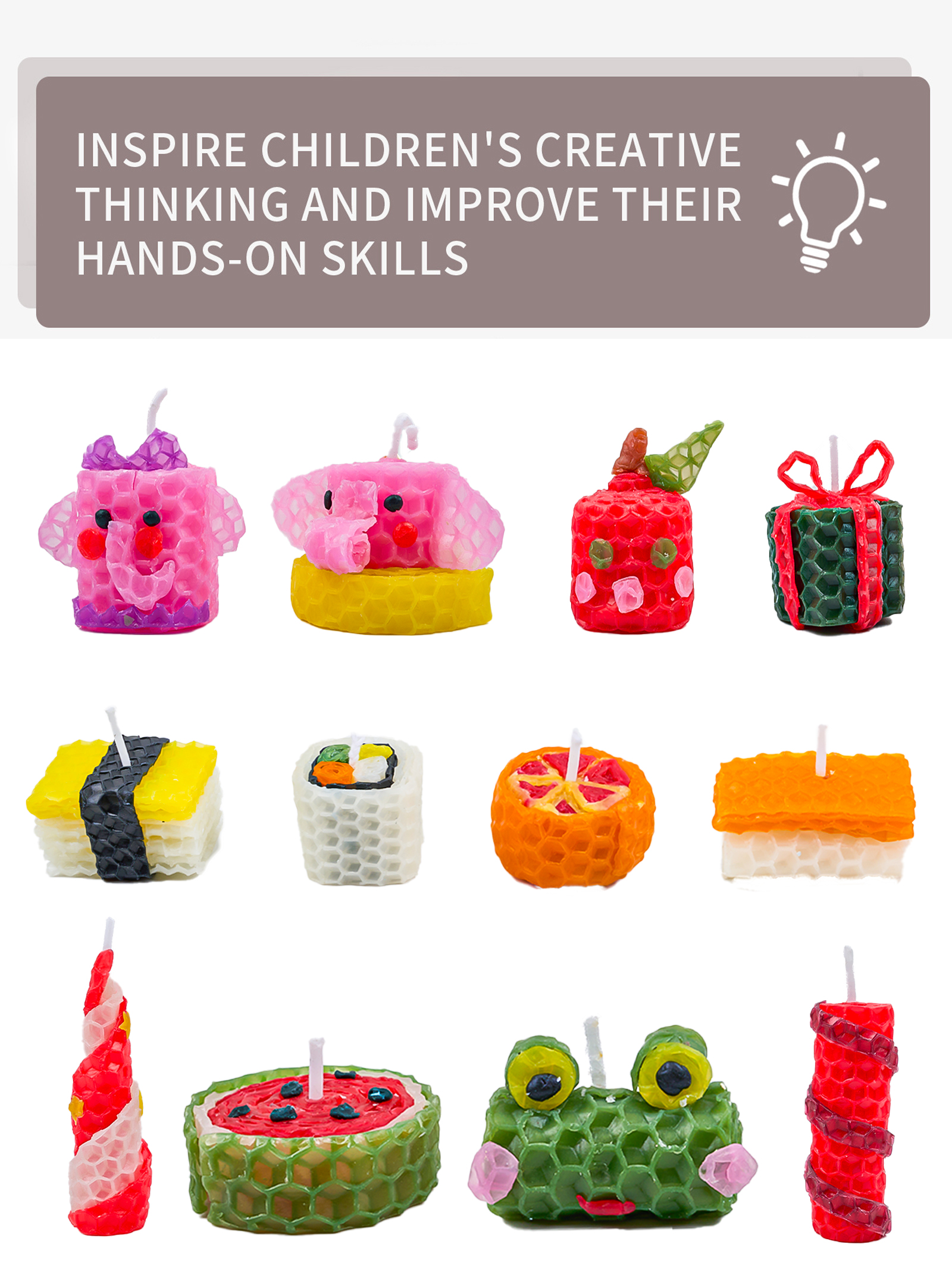 6pcs 15*20cm Color Beeswax She - Beeswax Sheet Roll ulasan dan harga