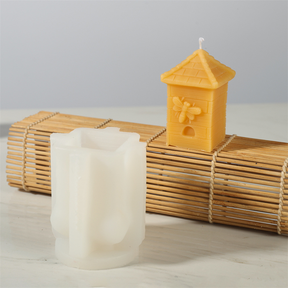 Honeycomb Bow Gift Box Silicon - Candle Supplies Beeswax ulasan dan harga