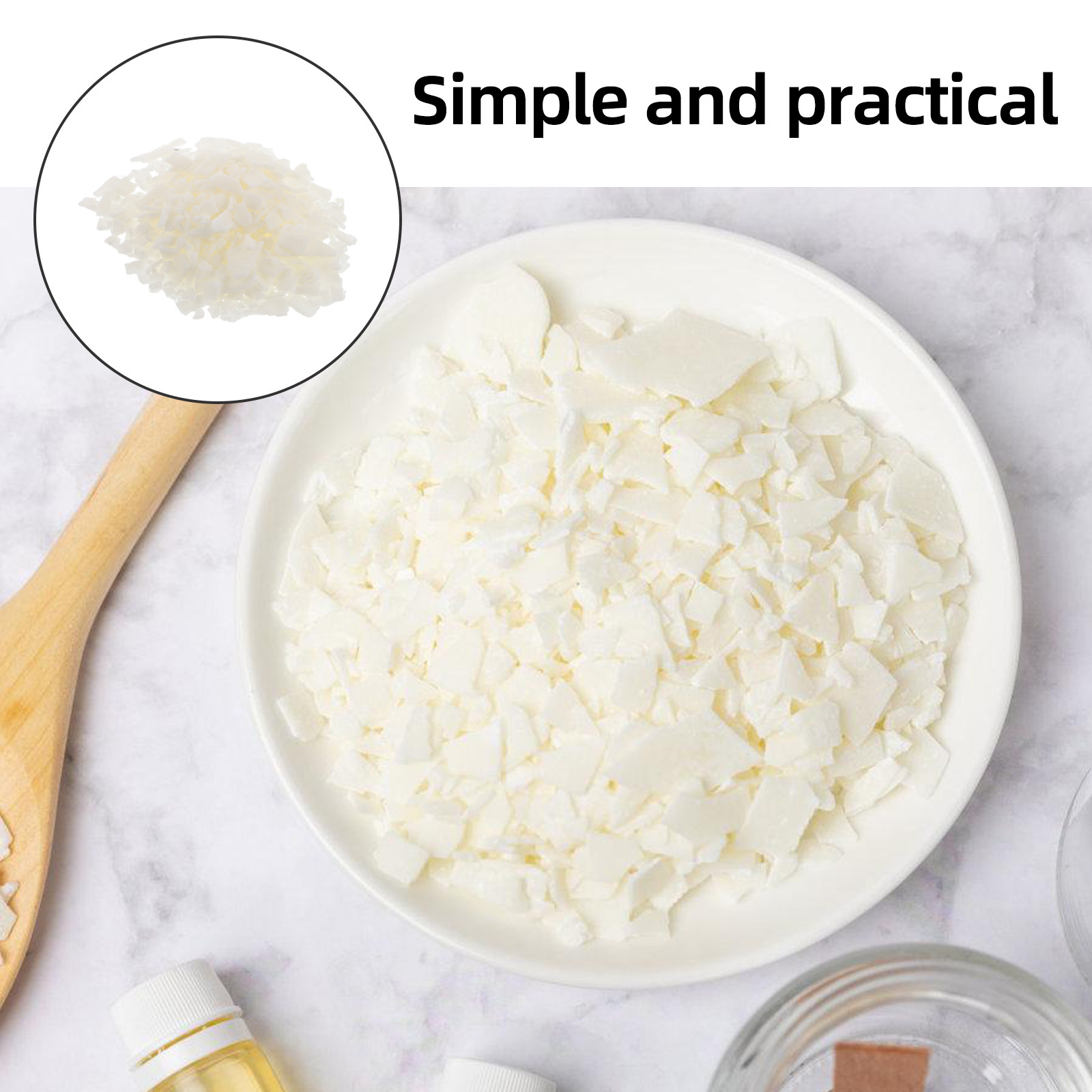 Soybean Wax Natural Wax for DI - Candle Supplies In Bulk ulasan dan harga