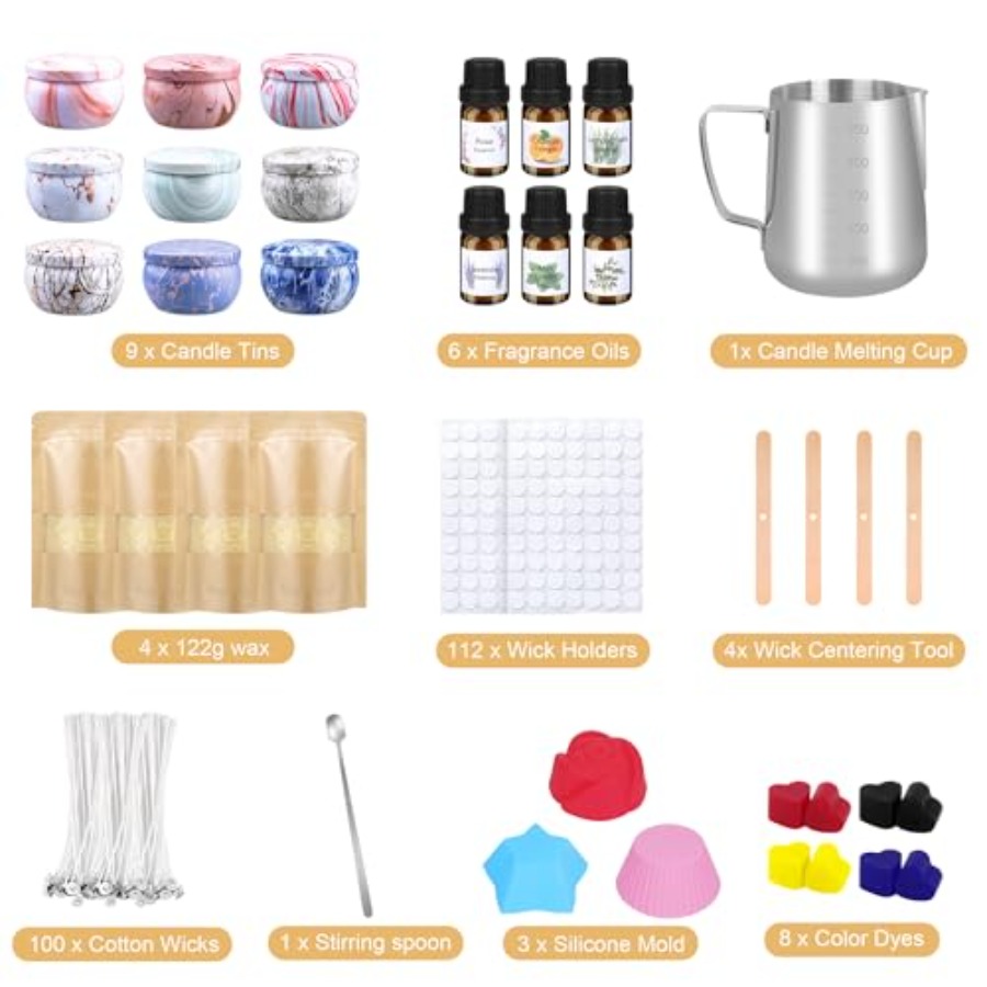 Candle Making Kits for Adults, - Candle Supplies Beeswax ulasan dan harga