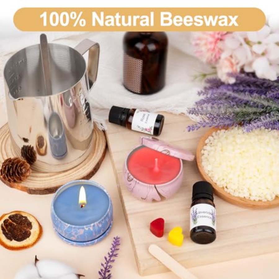 Candle Making Kits for Adults, - Candle Supplies Beeswax ulasan dan harga