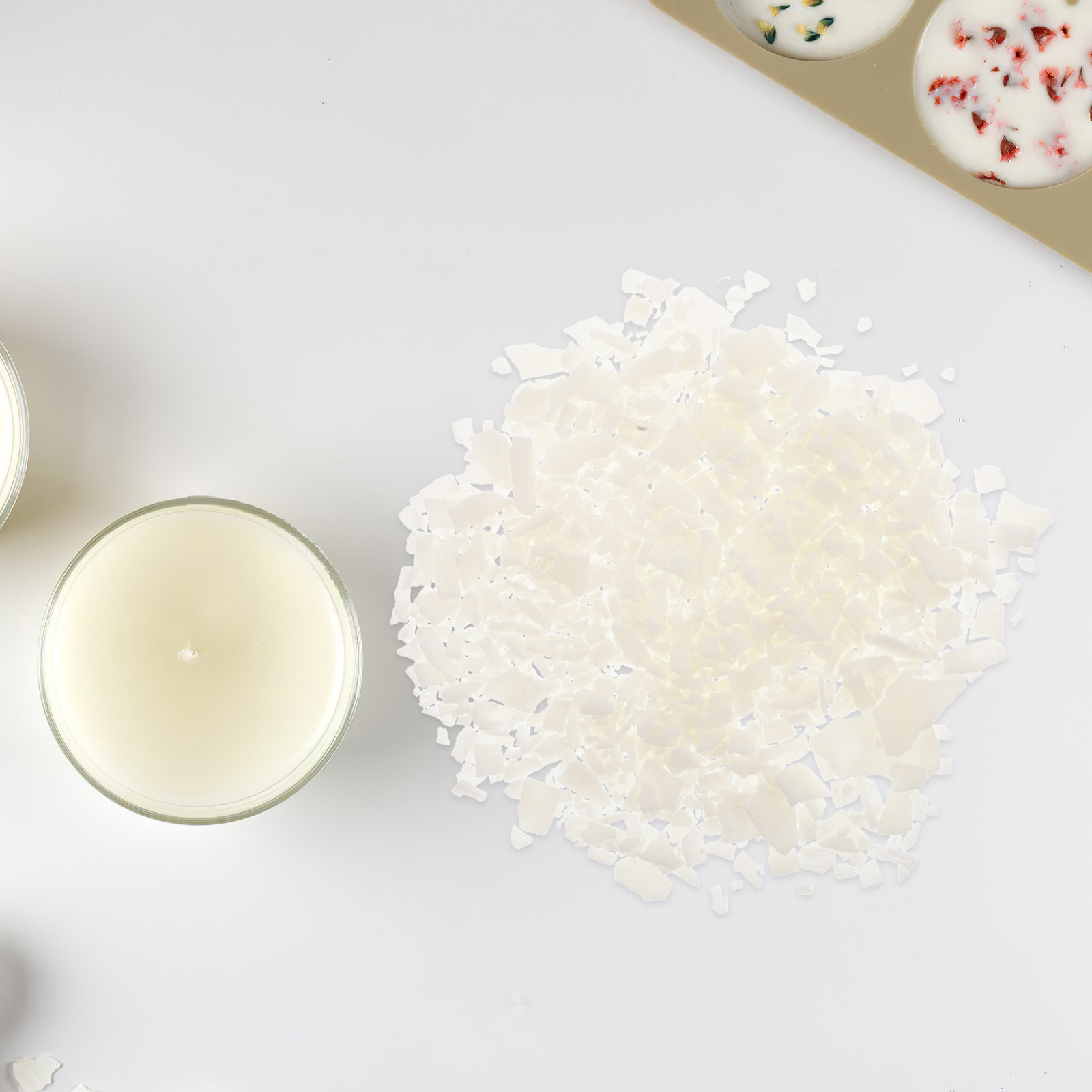 Soybean Natural Wax for Making - Candle Supplies Beeswax ulasan dan harga
