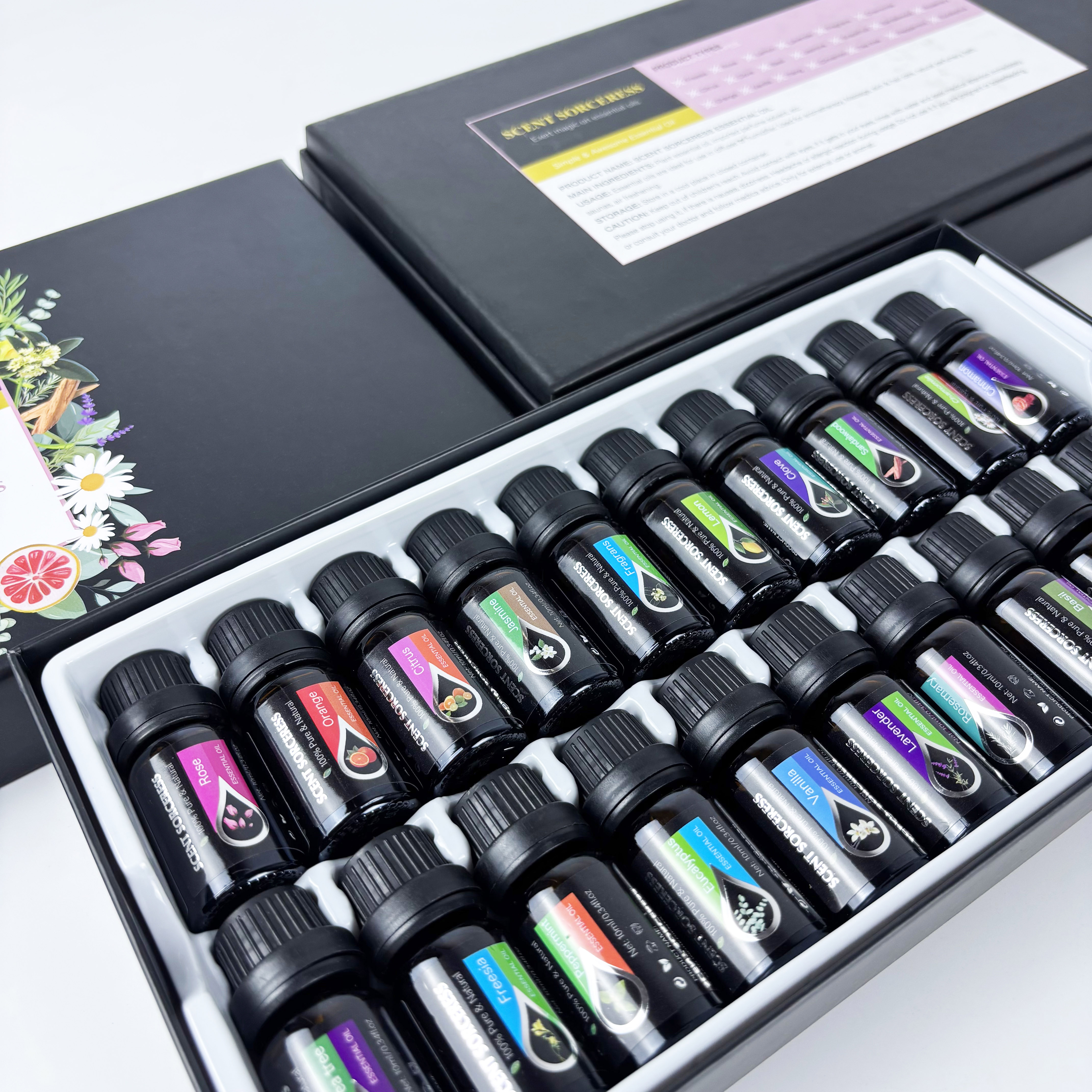 20pcs/set Essential Oil Set La - Candle Making Supplies Fragrance Oils ulasan dan harga