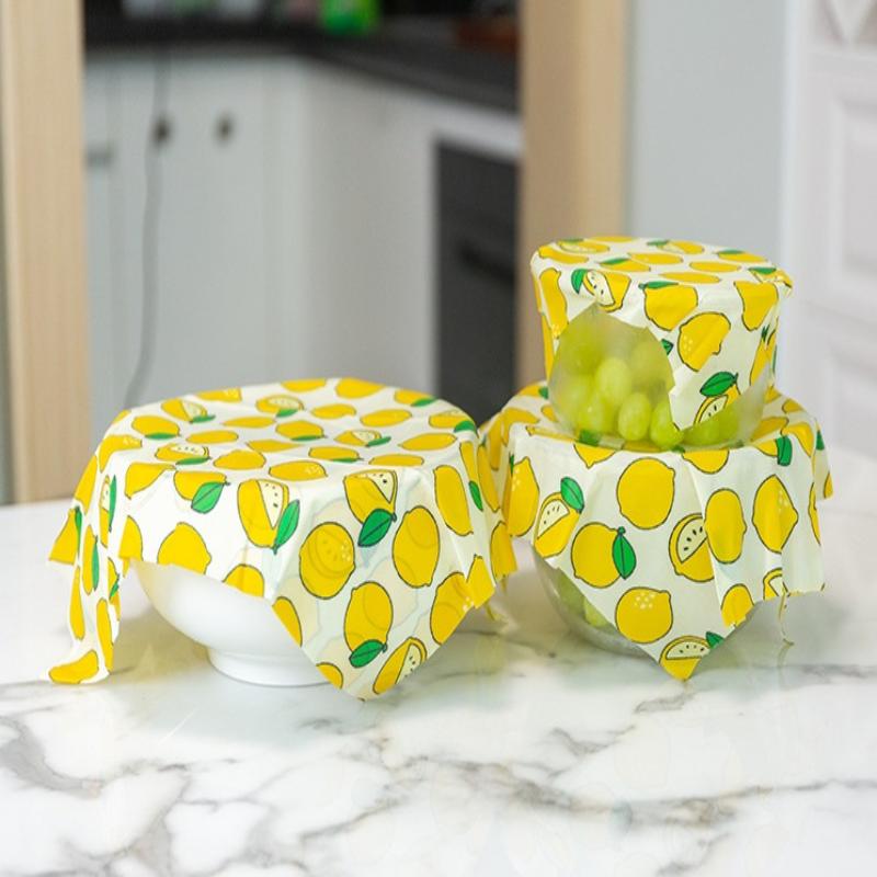 【M】3 Sheets Beeswax Food Wrap  - Beeswax Sheet Roll ulasan dan harga