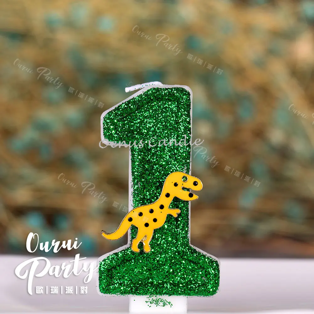 Dinosaur Birthday Candles Numb - Candle Supplies Beeswax ulasan dan harga