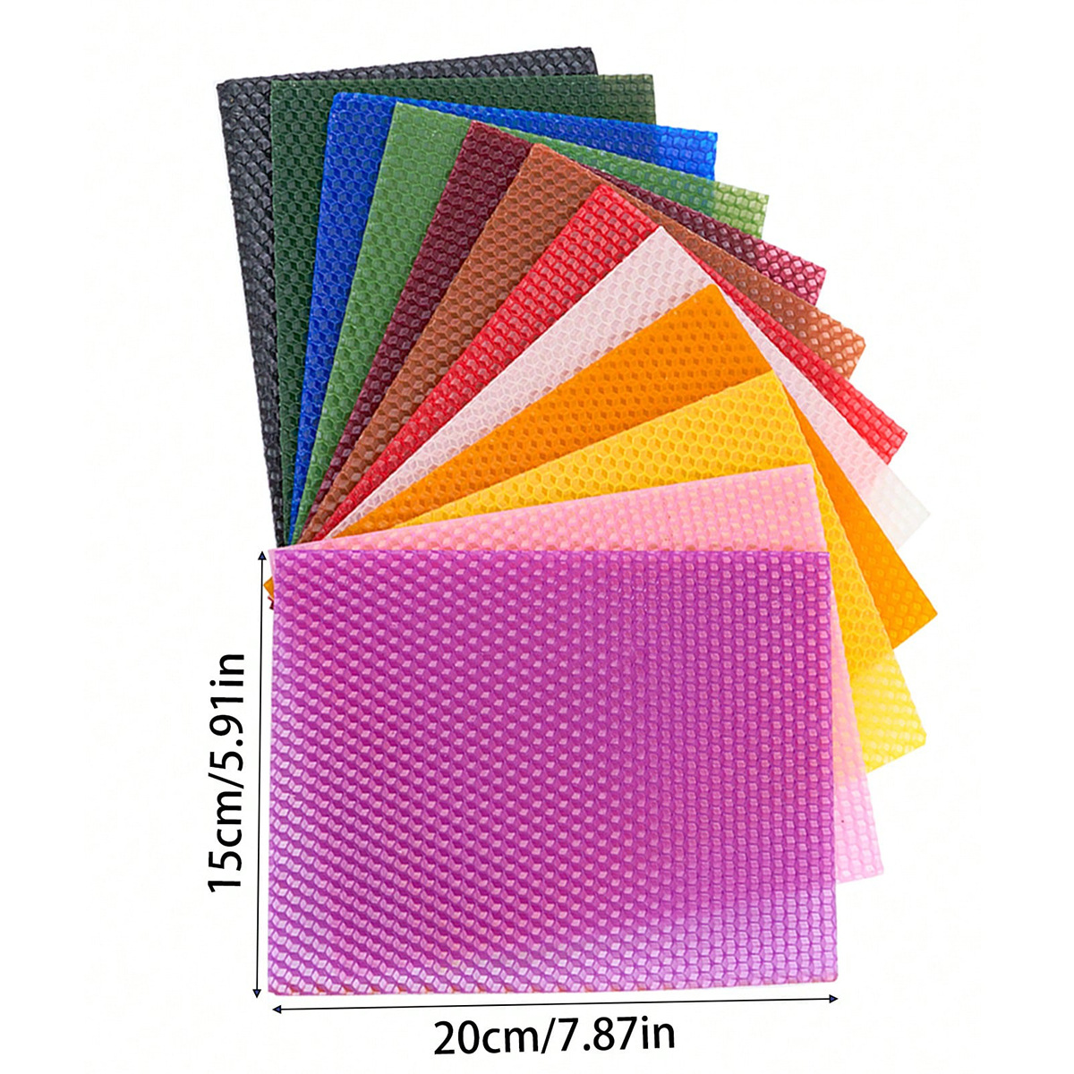 6 Pcs /15*20cm Beeswax Candle  - Candle Supplies Beeswax ulasan dan harga