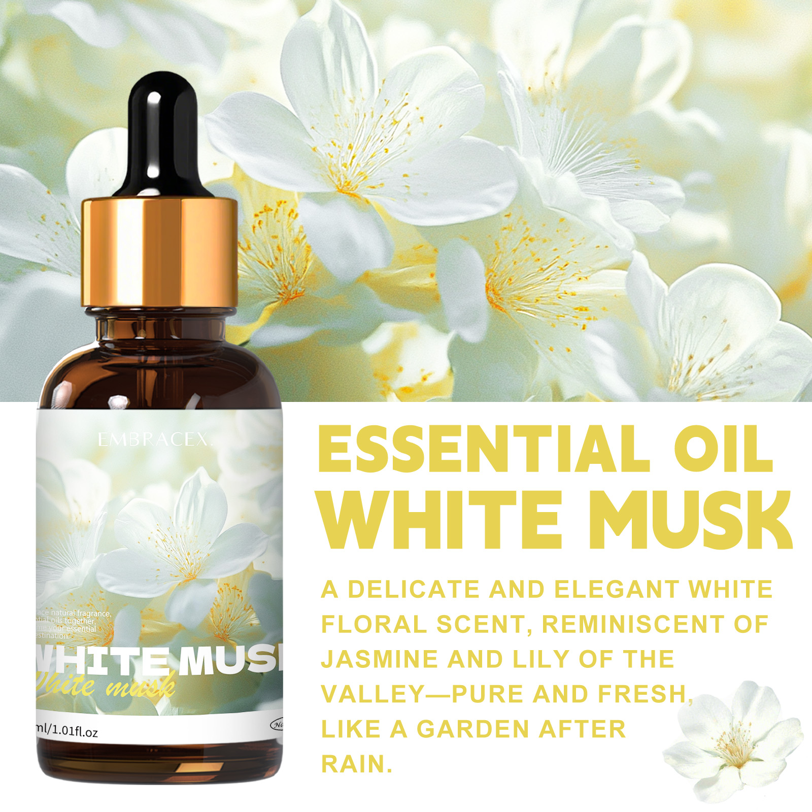 30ml White Musk Essential Oil  - Candle Making Supplies Fragrance Oils ulasan dan harga