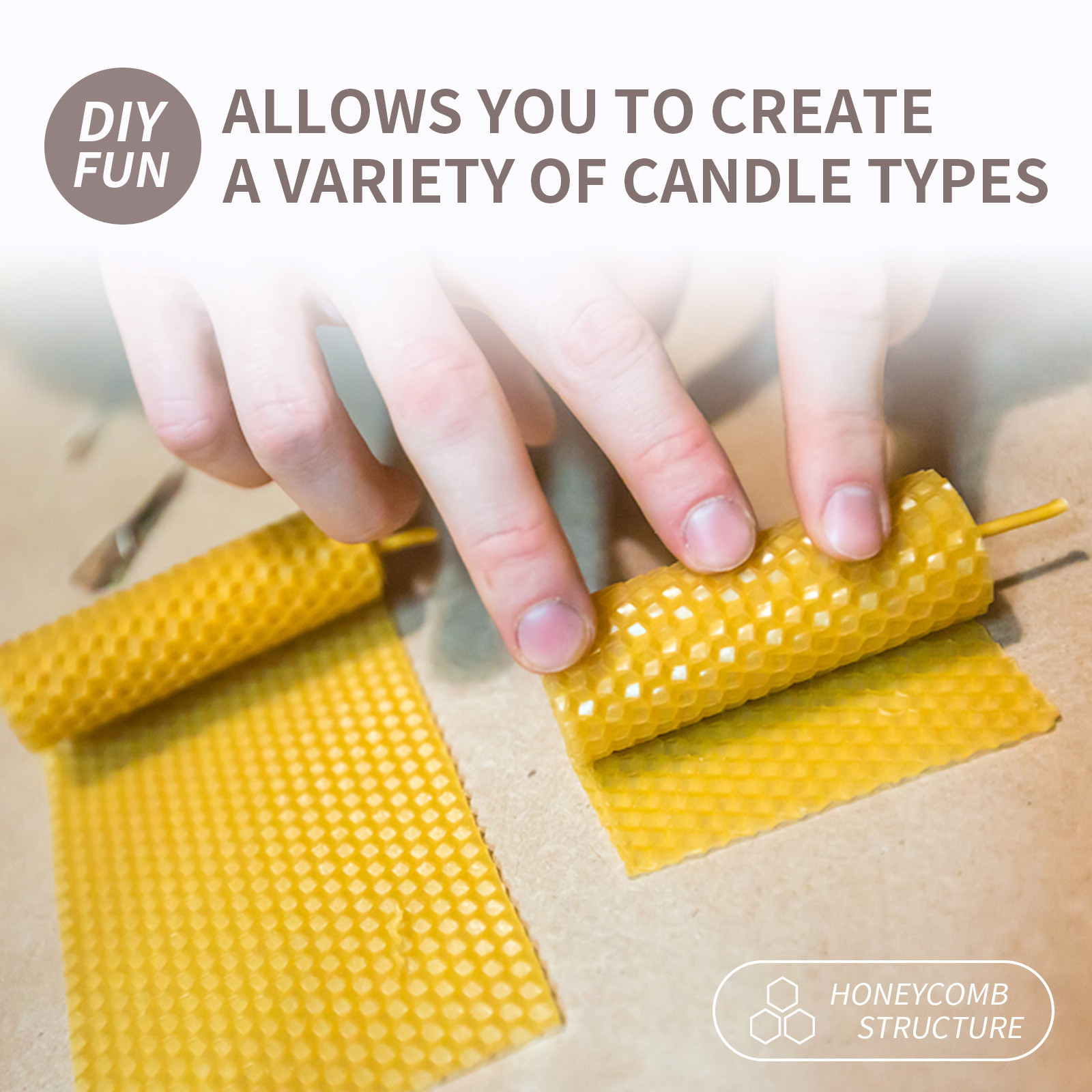 10/30pcs Natural Beeswax Sheet - Beeswax Sheet Roll ulasan dan harga